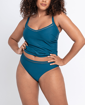 First Class Tankini Top Deep Teal