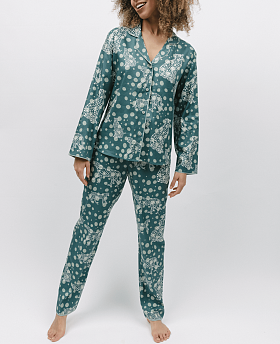 Hannah Leopard Print Pyjama Set