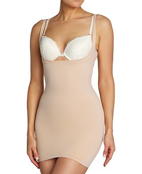 Contour Open Front Slip Almond Contour Open Front Slip Almond