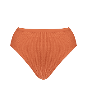 Holiday Crush High Waist Bikini Brief Rust