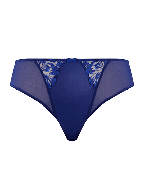 Jaida High Leg Brief Cobalt