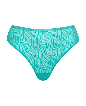 Lace Daze Brazilian Brief Blue Lagoon