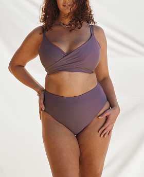 Olivia High Waist Brief Mauve