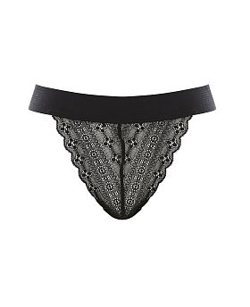 Lyzy Tanga Brief Black