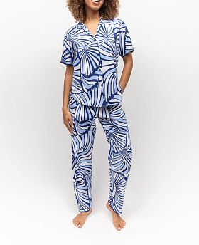 Madeline Shell Geo Print Pyjama Set