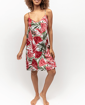 Mel Watermelon Print Strappy Short Nightdress