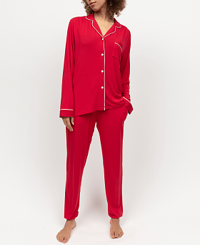 Montana Revere Jersey Pyjama Set Red Montana Revere Jersey Pyjama Set Red
