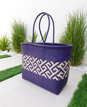 Mulberry Woven Beach Bag Mulberry Woven Beach Bag