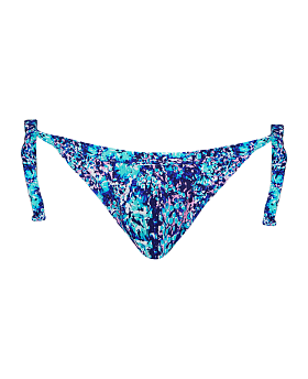 Mykonos String Bikini Brief Blue Print