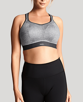 Boundless Non Wired Sports Bra Charcoal Marl Boundless Non Wired Sports Bra Charcoal Marl