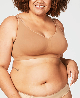 Popping Candy Maternity & Nursing Bralette Mocha Popping Candy Maternity & Nursing Bralette Mocha