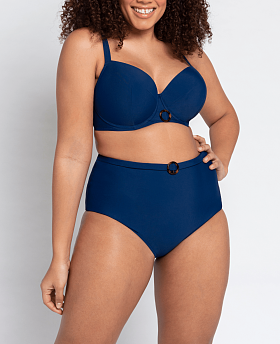 Retro Sun Padded Balcony Bikini Top