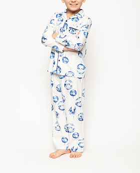 Mini Riley Boys Bauble Print Pyjama Set