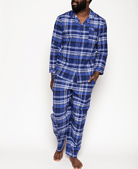 Riley Man Check Print Pyjama Set