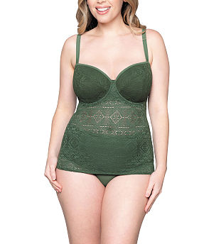 Rush Padded Balcony Tankini Top