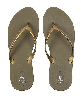 Scout Flip Flops Moss/Gold