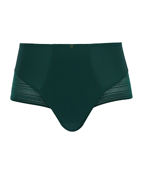 Serene High Waist Brief Dark Green