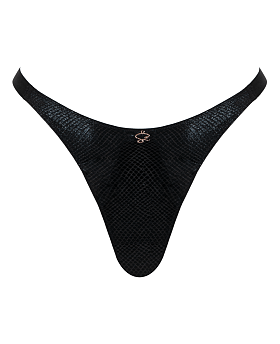 Serpent Thong Black