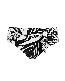 Seychelles Midi Tie Pant Monochrome Print