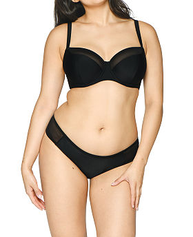 Sheer Class Padded Balcony Bikini Top