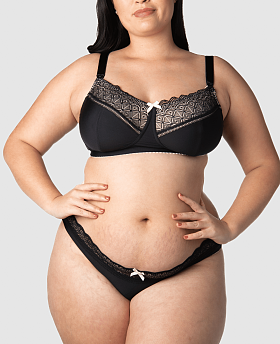 Show Off Full Cup Nursing Bra Black Show Off Full Cup Nursing Bra Black