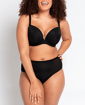 Smoothie T-Shirt Plunge Black Smoothie T-Shirt Plunge Black
