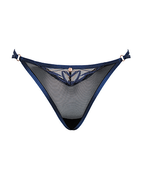 Submission Thong Black/Blue
