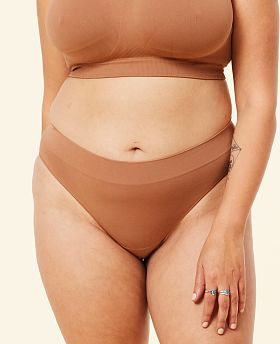 Sugar Candy Basic Bikini Brief Clay Sugar Candy Basic Bikini Brief Clay