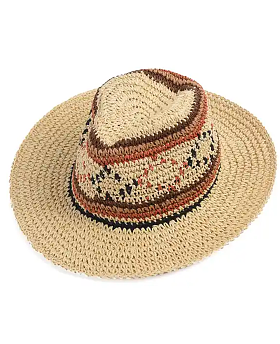 Suzi Crochet Fedora Hat