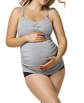 Gelato Nursing Tank Grey Gelato Nursing Tank Grey