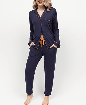 Taylor Revere Jersey Pyjama Set Navy Taylor Revere Jersey Pyjama Set Navy