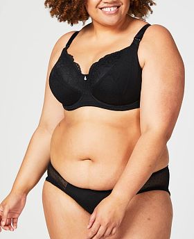 TimTams Flexible Wire Nursing Bra Black TimTams Flexible Wire Nursing Bra Black