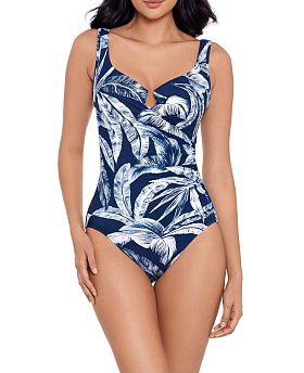 Tropica Toile Escape Shaping Swimsuit Midnight/White Tropica Toile Escape Shaping Swimsuit Midnight/White