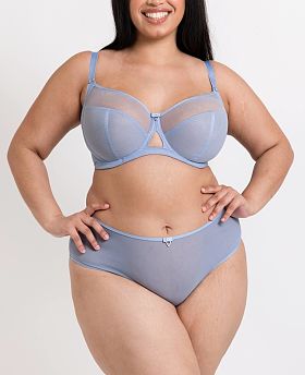 Victory Balcony Bra Periwinkle Blue Victory Balcony Bra Periwinkle Blue
