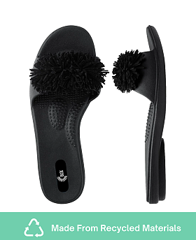 Zoey Slide Sandals Licorice