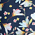 Navy Floral